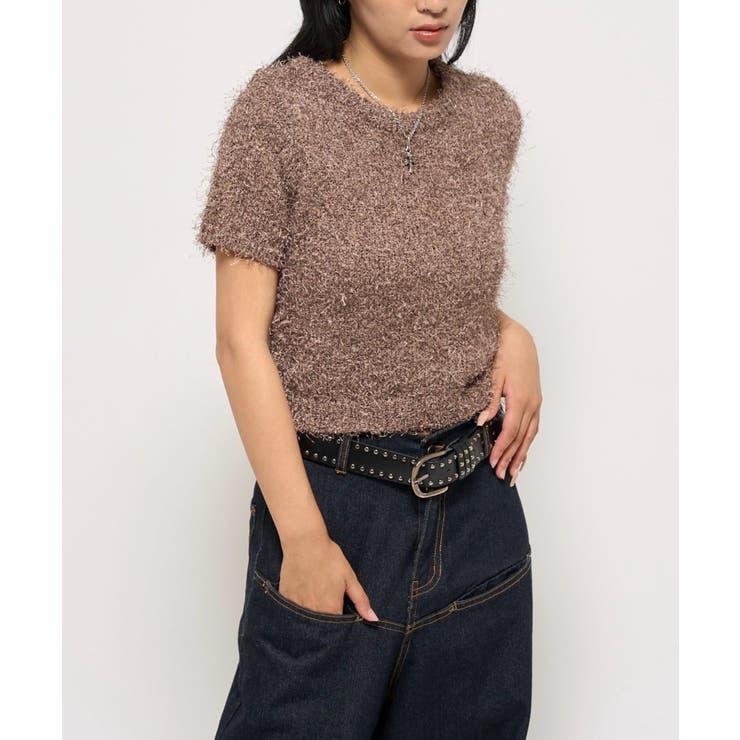 【WHO'S WHO gallery】シャギーニットトップス | PAL GROUP OUTLET | 詳細画像9 