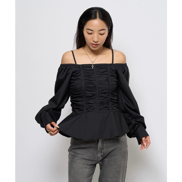 【WHO'S WHO gallery】ドロップショルダーパフスリーブBL | PAL GROUP OUTLET | 詳細画像14 