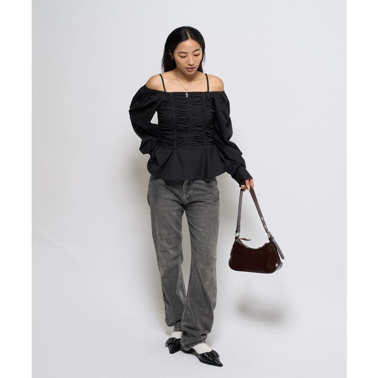 【WHO'S WHO gallery】ドロップショルダーパフスリーブBL | PAL GROUP OUTLET | 詳細画像18 