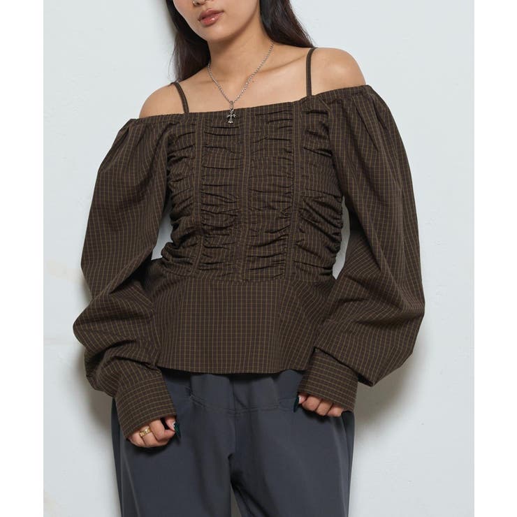 【WHO'S WHO gallery】ドロップショルダーパフスリーブBL | PAL GROUP OUTLET | 詳細画像34 