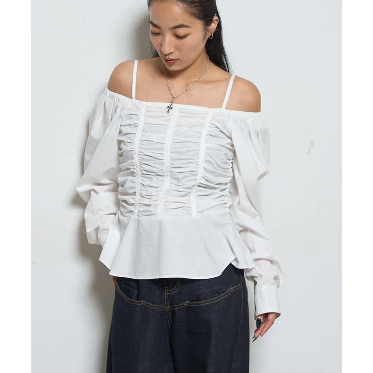 【WHO'S WHO gallery】ドロップショルダーパフスリーブBL | PAL GROUP OUTLET | 詳細画像6 