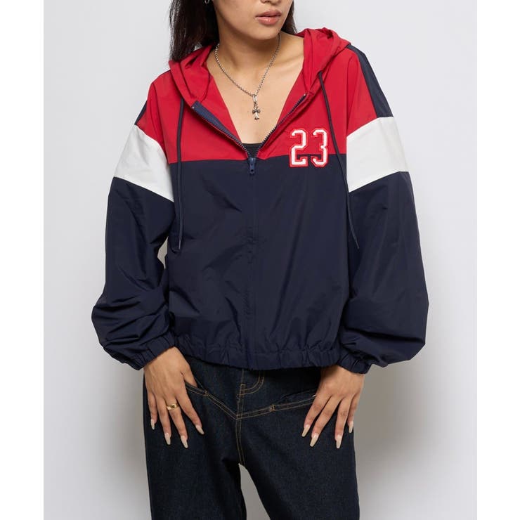 【WHO'S WHO gallery】ナンバリングナイロンパーカー | PAL GROUP OUTLET | 詳細画像1 