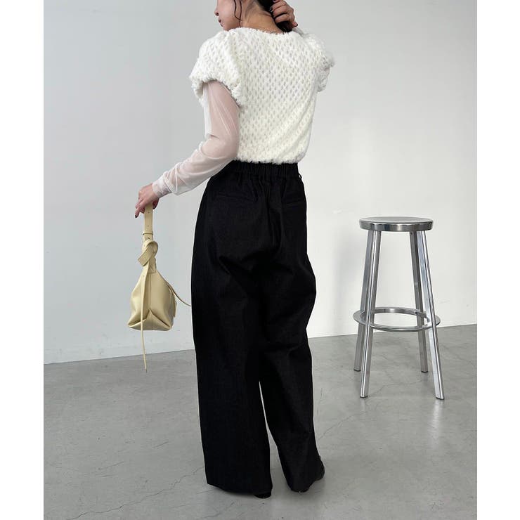 【CAPRICIEUX LE'MAGE】ミニファーチュールトップス | PAL GROUP OUTLET | 詳細画像18 