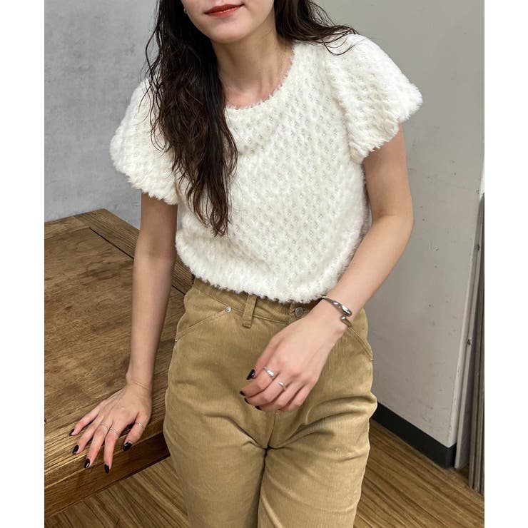 【CAPRICIEUX LE'MAGE】ミニファーチュールトップス | PAL GROUP OUTLET | 詳細画像8 