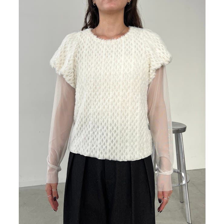 【CAPRICIEUX LE'MAGE】ミニファーチュールトップス | PAL GROUP OUTLET | 詳細画像28 