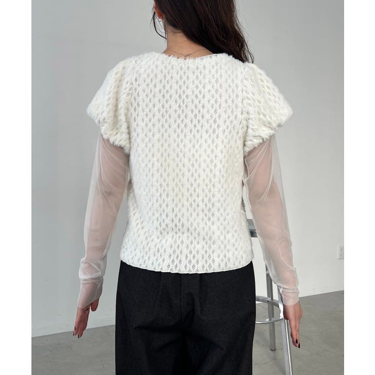 【CAPRICIEUX LE'MAGE】ミニファーチュールトップス | PAL GROUP OUTLET | 詳細画像30 