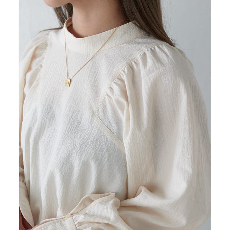 【Lui's】スタンド衿ボリュームブラウス | PAL GROUP OUTLET | 詳細画像12 