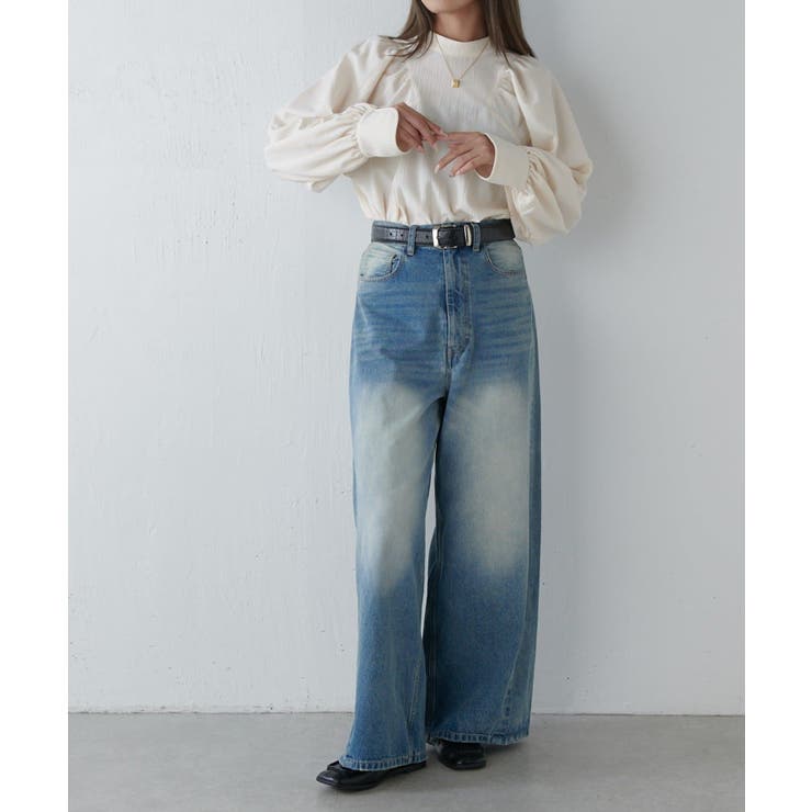 【Lui's】スタンド衿ボリュームブラウス | PAL GROUP OUTLET | 詳細画像15 