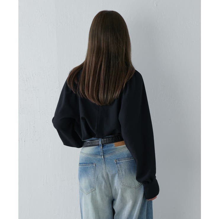 【Lui's】スタンド衿ボリュームブラウス | PAL GROUP OUTLET | 詳細画像19 