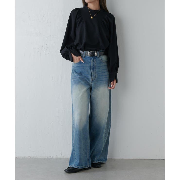 【Lui's】スタンド衿ボリュームブラウス | PAL GROUP OUTLET | 詳細画像21 