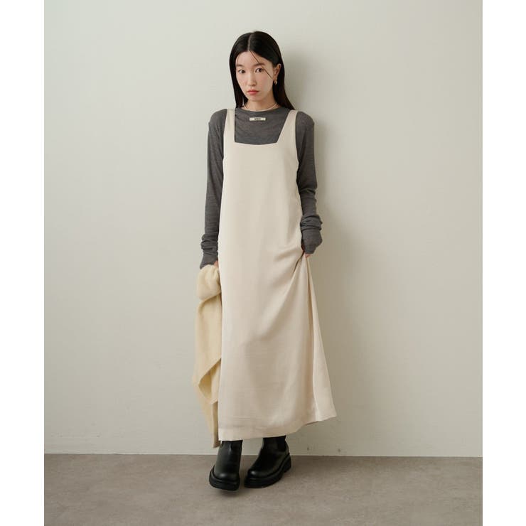 【Omekashi】サテンスクエアジャンスカ | PAL GROUP OUTLET | 詳細画像13 