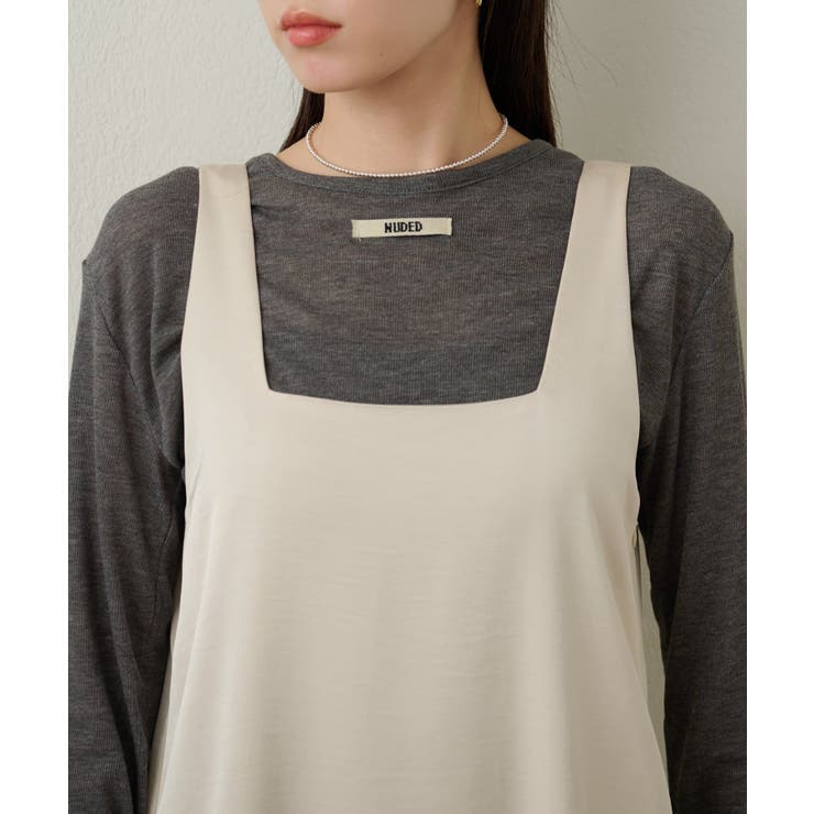 【Omekashi】サテンスクエアジャンスカ | PAL GROUP OUTLET | 詳細画像19 