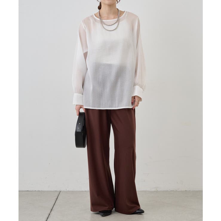 【SHENERY】ウエスト切替イージーパンツ | PAL GROUP OUTLET | 詳細画像15 