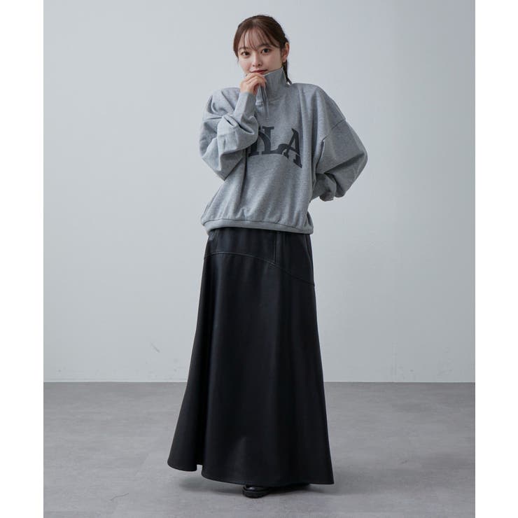 【Lui's】FILA half zip sweat po | PAL GROUP OUTLET | 詳細画像19 