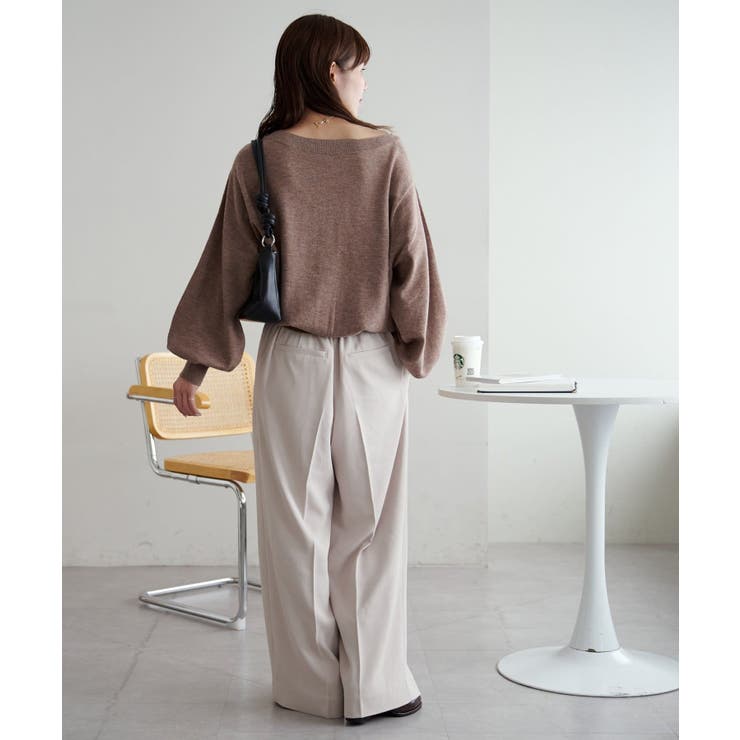 【Discoat】スーパーファインウールワンショルプルオーバー | PAL GROUP OUTLET | 詳細画像31 