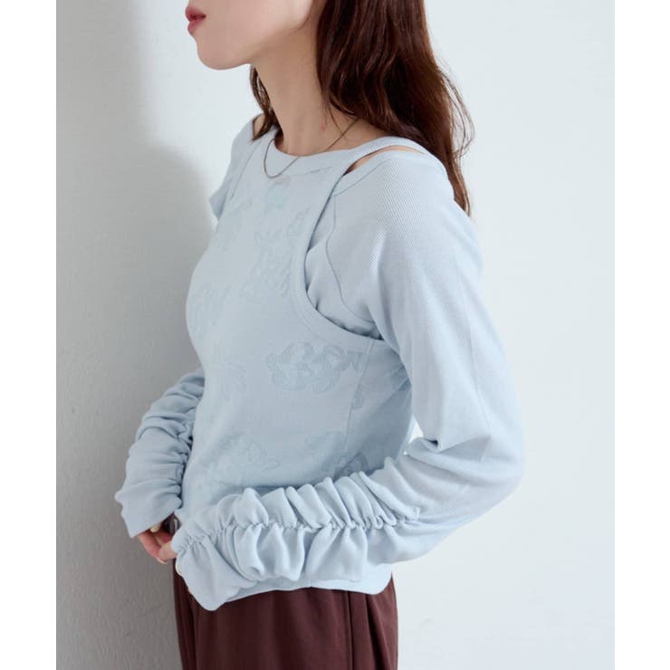 【Kastane】花柄オパールカットソーSET | PAL GROUP OUTLET | 詳細画像13 