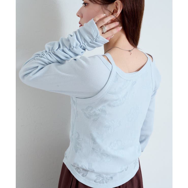 【Kastane】花柄オパールカットソーSET | PAL GROUP OUTLET | 詳細画像14 