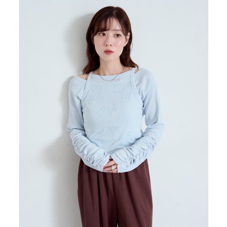 【Kastane】花柄オパールカットソーSET | PAL GROUP OUTLET | 詳細画像16 