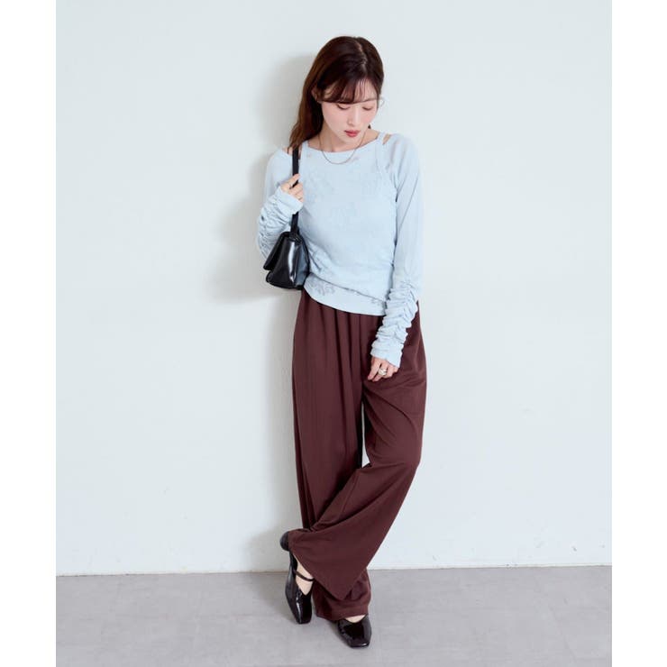 【Kastane】花柄オパールカットソーSET | PAL GROUP OUTLET | 詳細画像18 