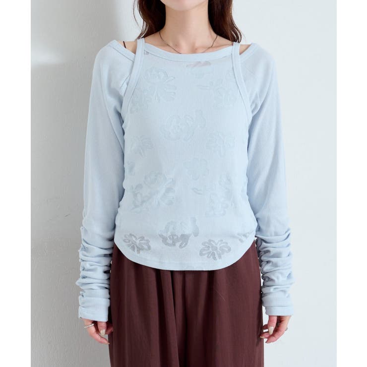 【Kastane】花柄オパールカットソーSET | PAL GROUP OUTLET | 詳細画像21 