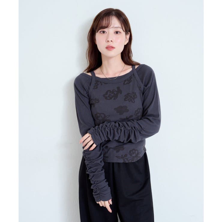 【Kastane】花柄オパールカットソーSET | PAL GROUP OUTLET | 詳細画像35 