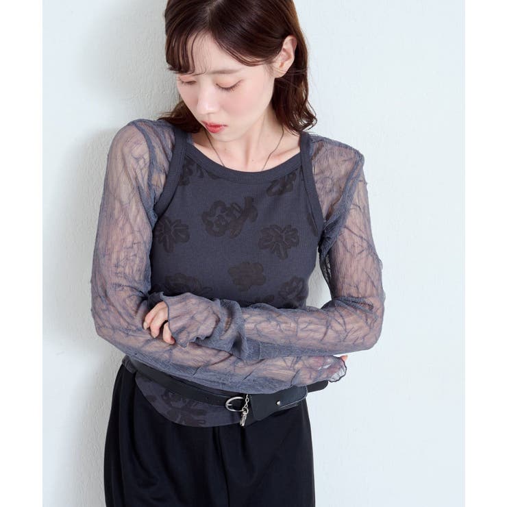 【Kastane】花柄オパールカットソーSET | PAL GROUP OUTLET | 詳細画像38 