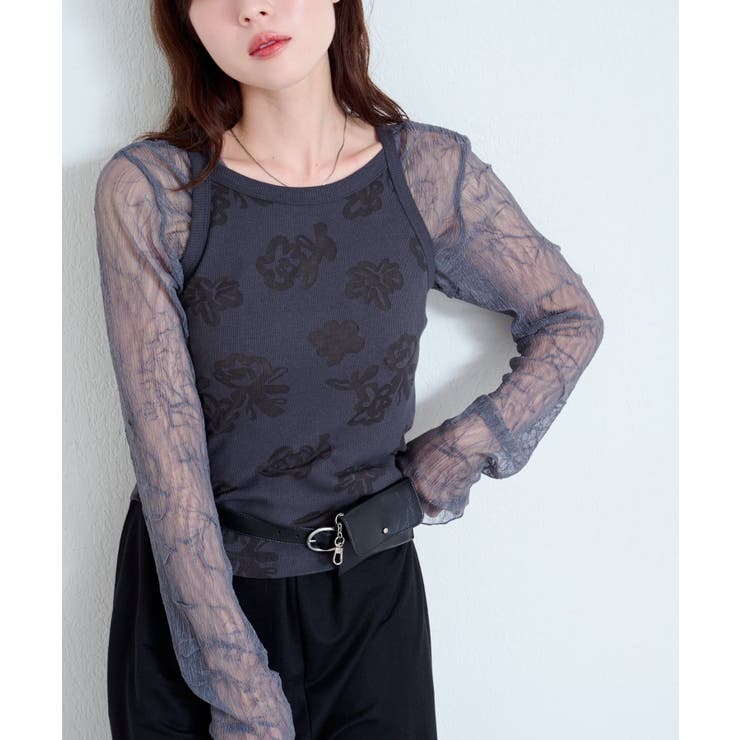 【Kastane】花柄オパールカットソーSET | PAL GROUP OUTLET | 詳細画像39 