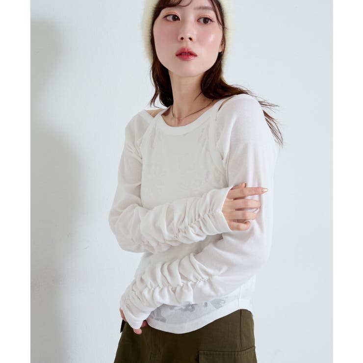 【Kastane】花柄オパールカットソーSET | PAL GROUP OUTLET | 詳細画像4 