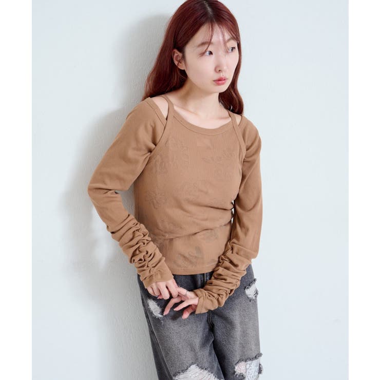 【Kastane】花柄オパールカットソーSET | PAL GROUP OUTLET | 詳細画像46 