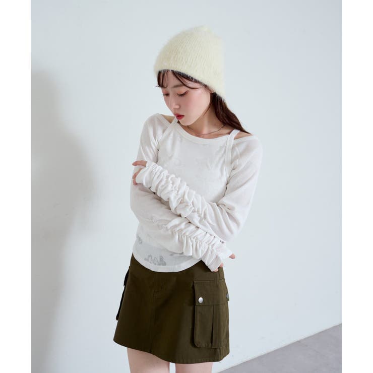 【Kastane】花柄オパールカットソーSET | PAL GROUP OUTLET | 詳細画像6 