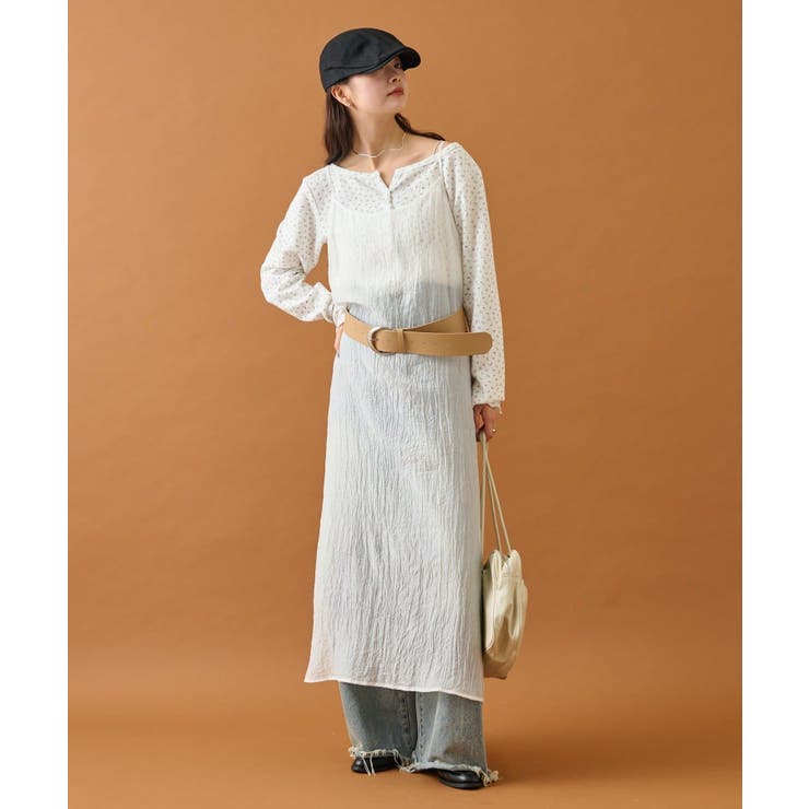 【mystic】シアーキャミワンピース | PAL GROUP OUTLET | 詳細画像18 