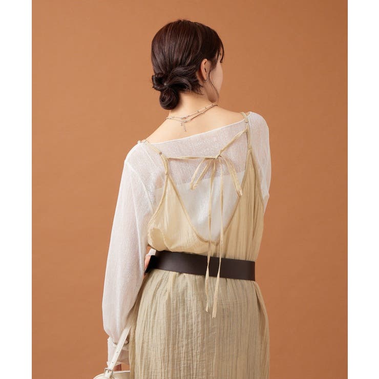 【mystic】シアーキャミワンピース | PAL GROUP OUTLET | 詳細画像25 