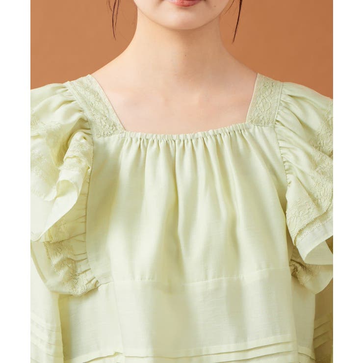 【mystic】ショルダーフリルブラウス | PAL GROUP OUTLET | 詳細画像12 