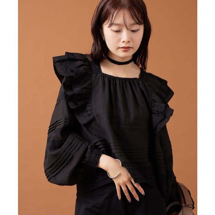 【mystic】ショルダーフリルブラウス | PAL GROUP OUTLET | 詳細画像25 