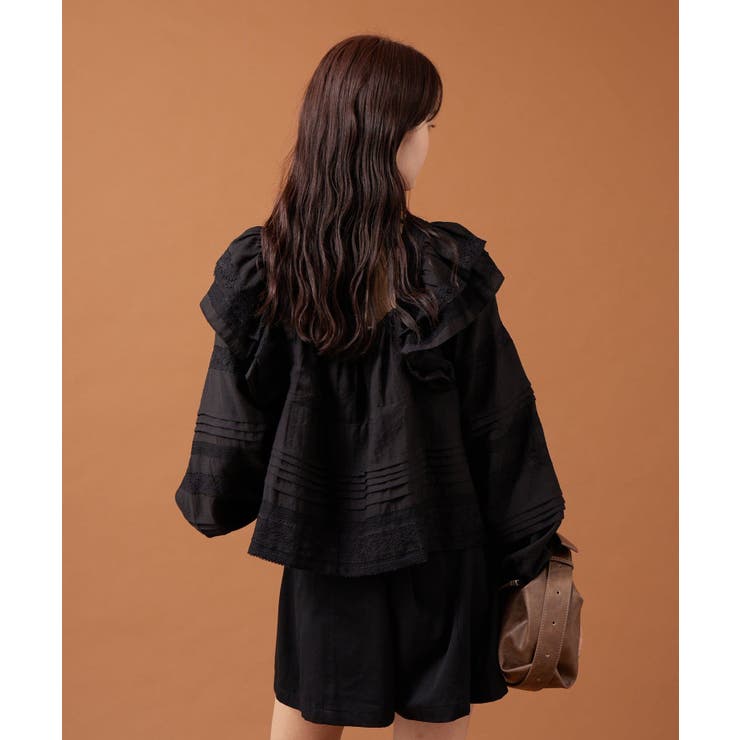 【mystic】ショルダーフリルブラウス | PAL GROUP OUTLET | 詳細画像27 