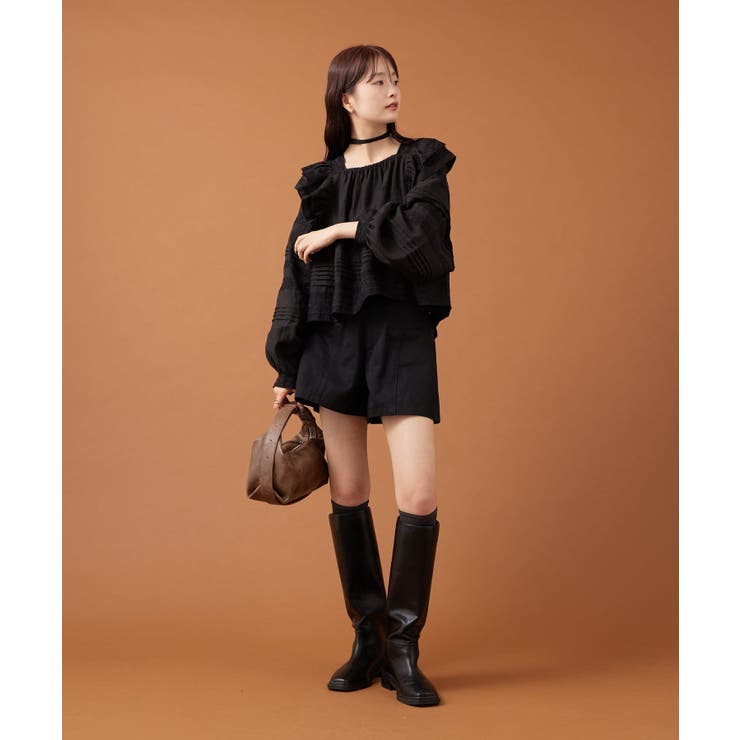 【mystic】ショルダーフリルブラウス | PAL GROUP OUTLET | 詳細画像29 