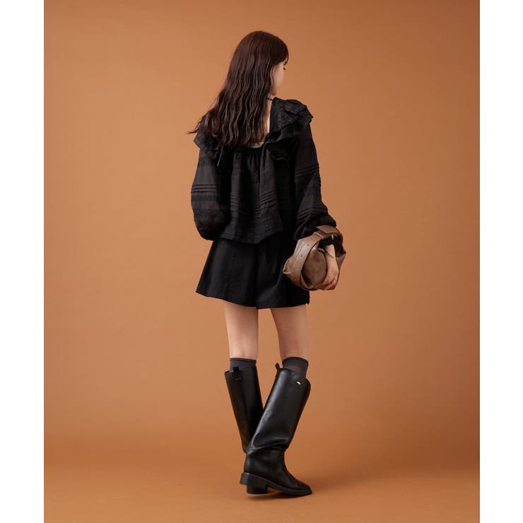 【mystic】ショルダーフリルブラウス | PAL GROUP OUTLET | 詳細画像30 