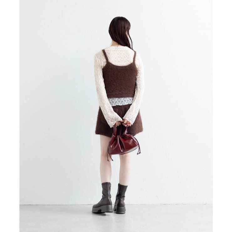 【Kastane】シャギーニットタグパンツ | PAL GROUP OUTLET | 詳細画像7 