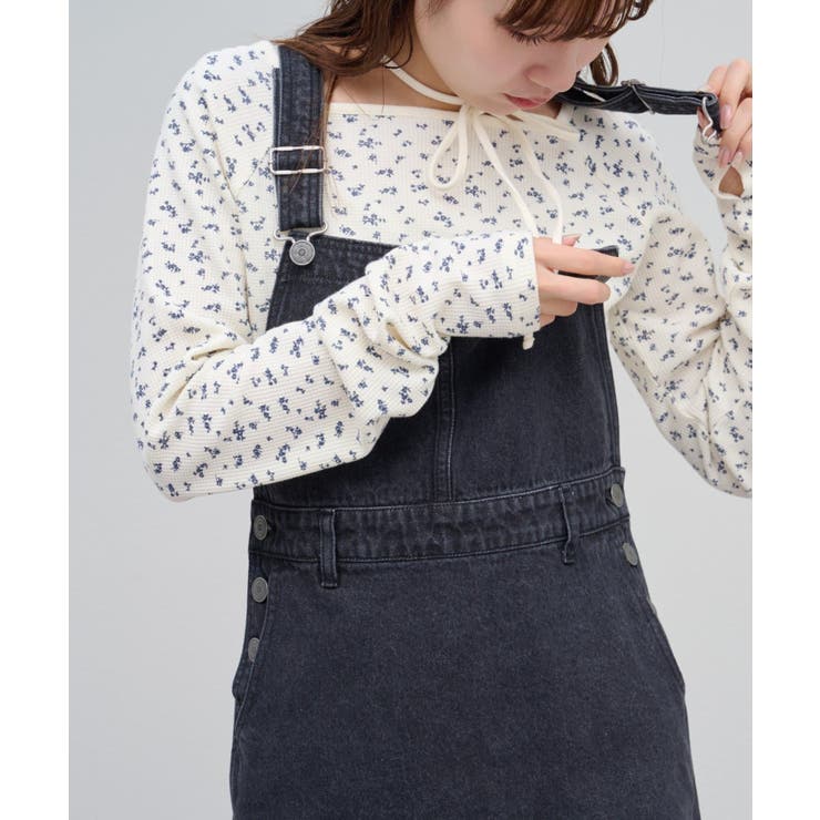 【Discoat】【umm】デニムミニオーバーオール | PAL GROUP OUTLET | 詳細画像13 