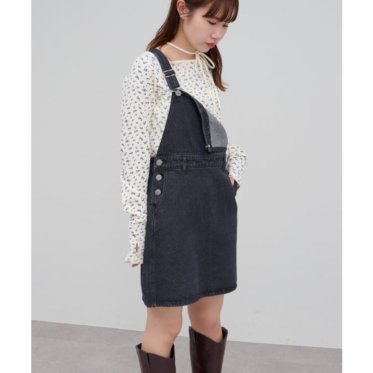 【Discoat】【umm】デニムミニオーバーオール | PAL GROUP OUTLET | 詳細画像16 