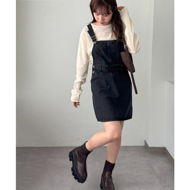 【Discoat】【umm】デニムミニオーバーオール | PAL GROUP OUTLET | 詳細画像17 