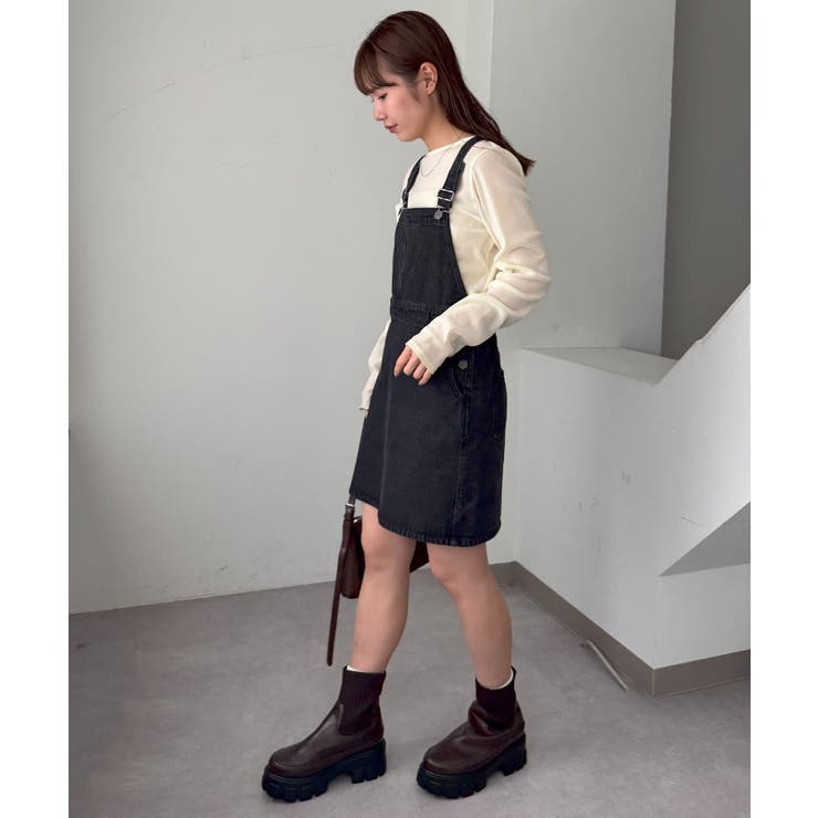 【Discoat】【umm】デニムミニオーバーオール | PAL GROUP OUTLET | 詳細画像19 