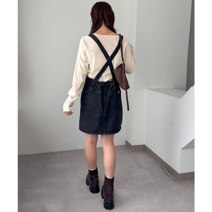 【Discoat】【umm】デニムミニオーバーオール | PAL GROUP OUTLET | 詳細画像20 