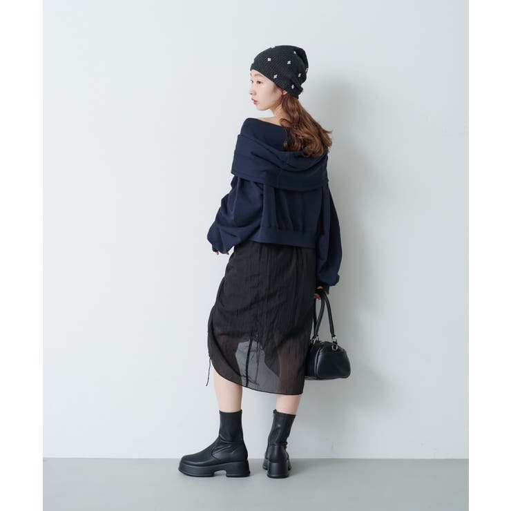 【Kastane】シアーシャーリングスカート | PAL GROUP OUTLET | 詳細画像18 