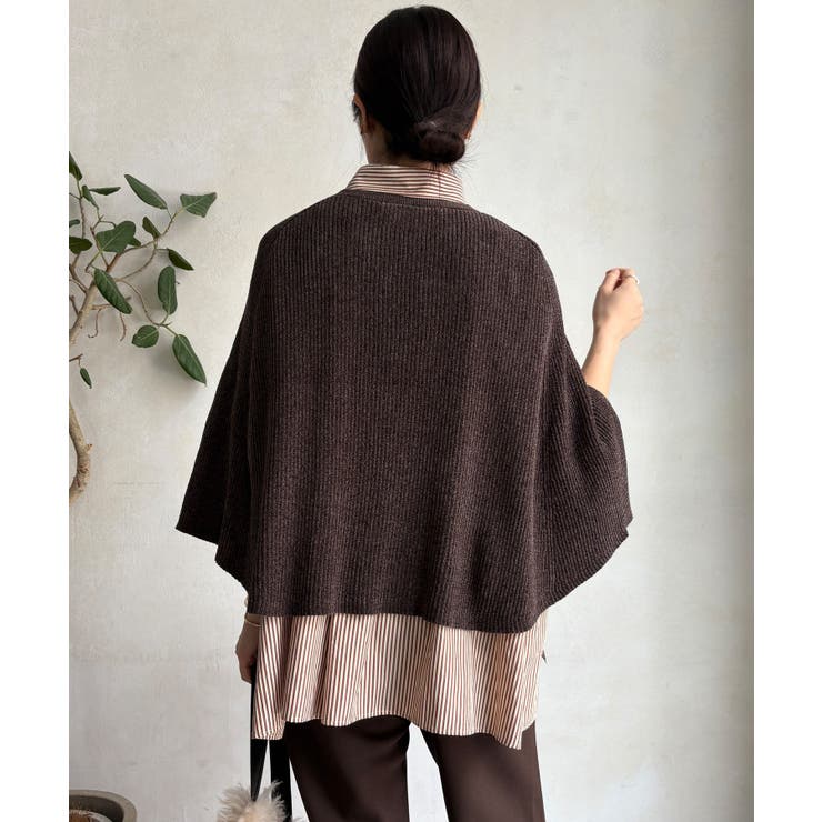 DouDou】W モールニットポンチョ[品番：PALW0006787]｜PAL GROUP