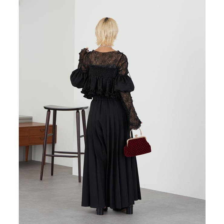 【Ciaopanic】【Lum?】オフショルフリルビスチェ | PAL GROUP OUTLET | 詳細画像14 