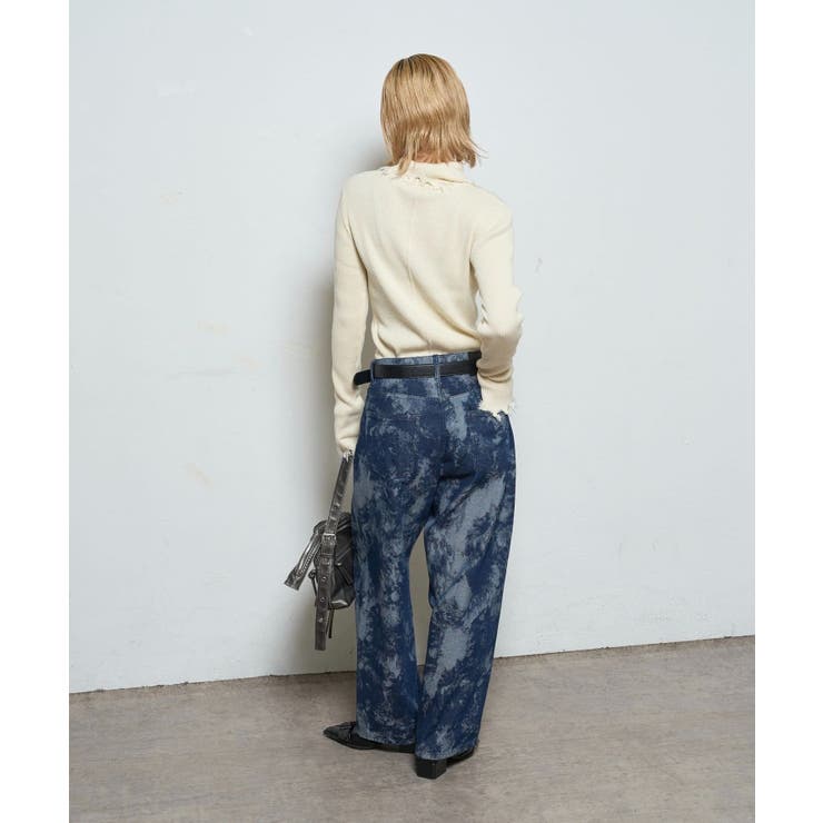 【WHO'S WHO gallery】柄ツイルローライズパンツ | PAL GROUP OUTLET | 詳細画像9 