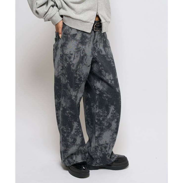 【WHO'S WHO gallery】柄ツイルローライズパンツ | PAL GROUP OUTLET | 詳細画像14 