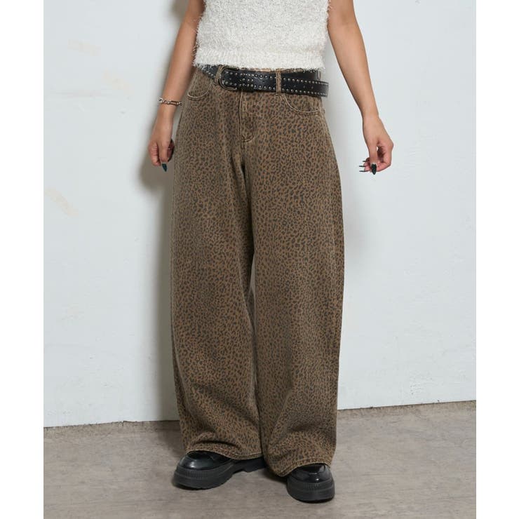 【WHO'S WHO gallery】柄ツイルローライズパンツ | PAL GROUP OUTLET | 詳細画像20 