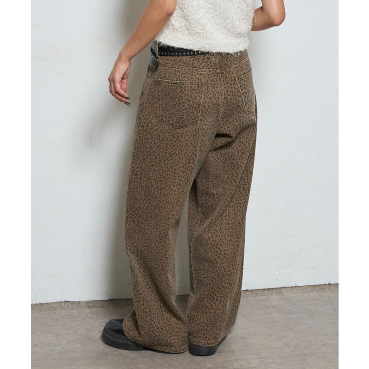 【WHO'S WHO gallery】柄ツイルローライズパンツ | PAL GROUP OUTLET | 詳細画像22 